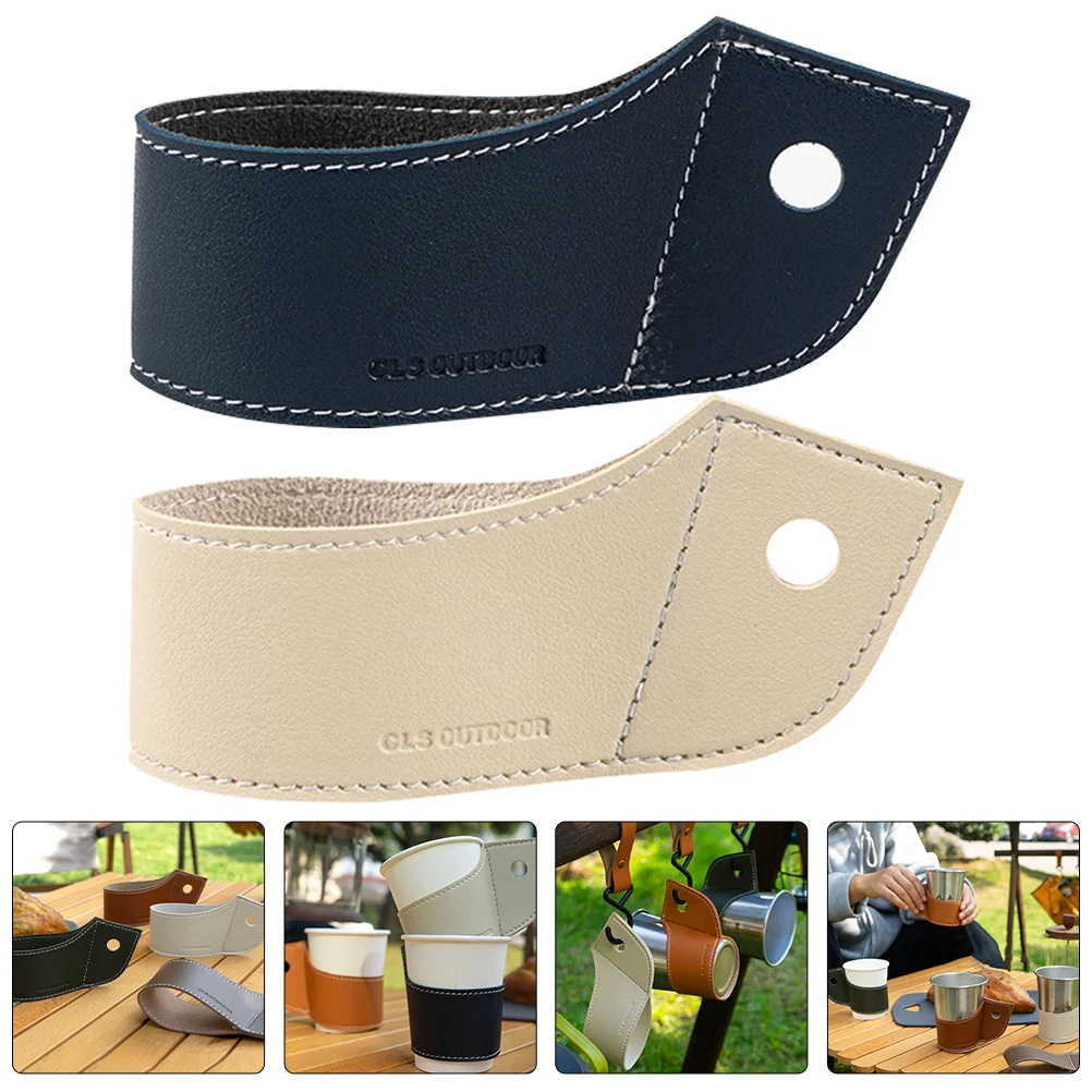 

2 Pcs Cold Drink Sleeve Stainless Steel Coffee Mug Sleeves Cup Bottle Insulated Cover