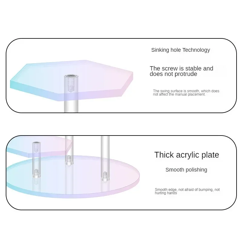 Акриловая подставка для дисплея 3/4/7 бит анимационная модель косметика духи