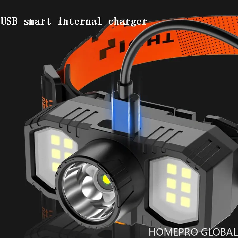 

Портативный налобный фонарь IP65