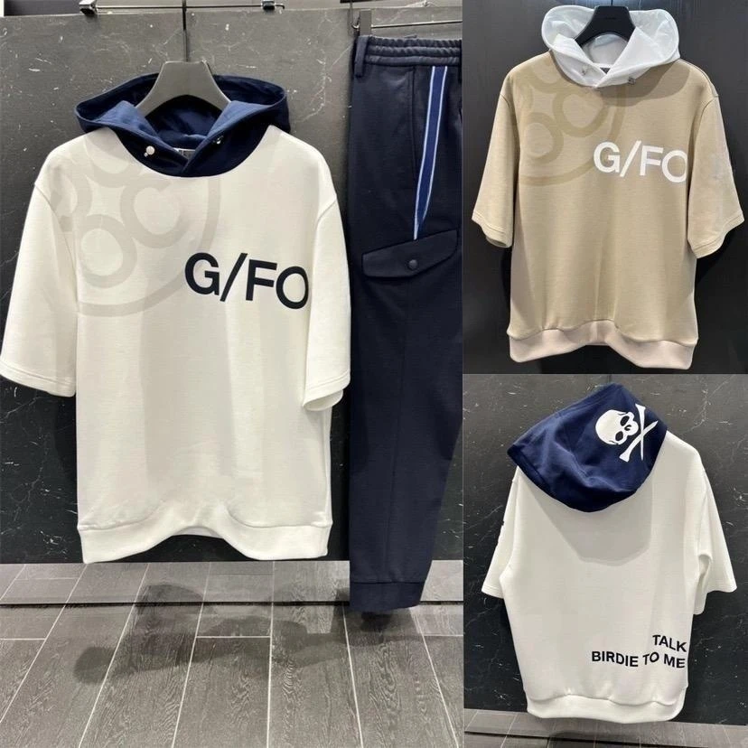 

Summer New Luxury Golf Men's Sports Leisure Short Sleeve Quick Drying Breathable Sweat-absorbing Loose Thin POLO Shirt