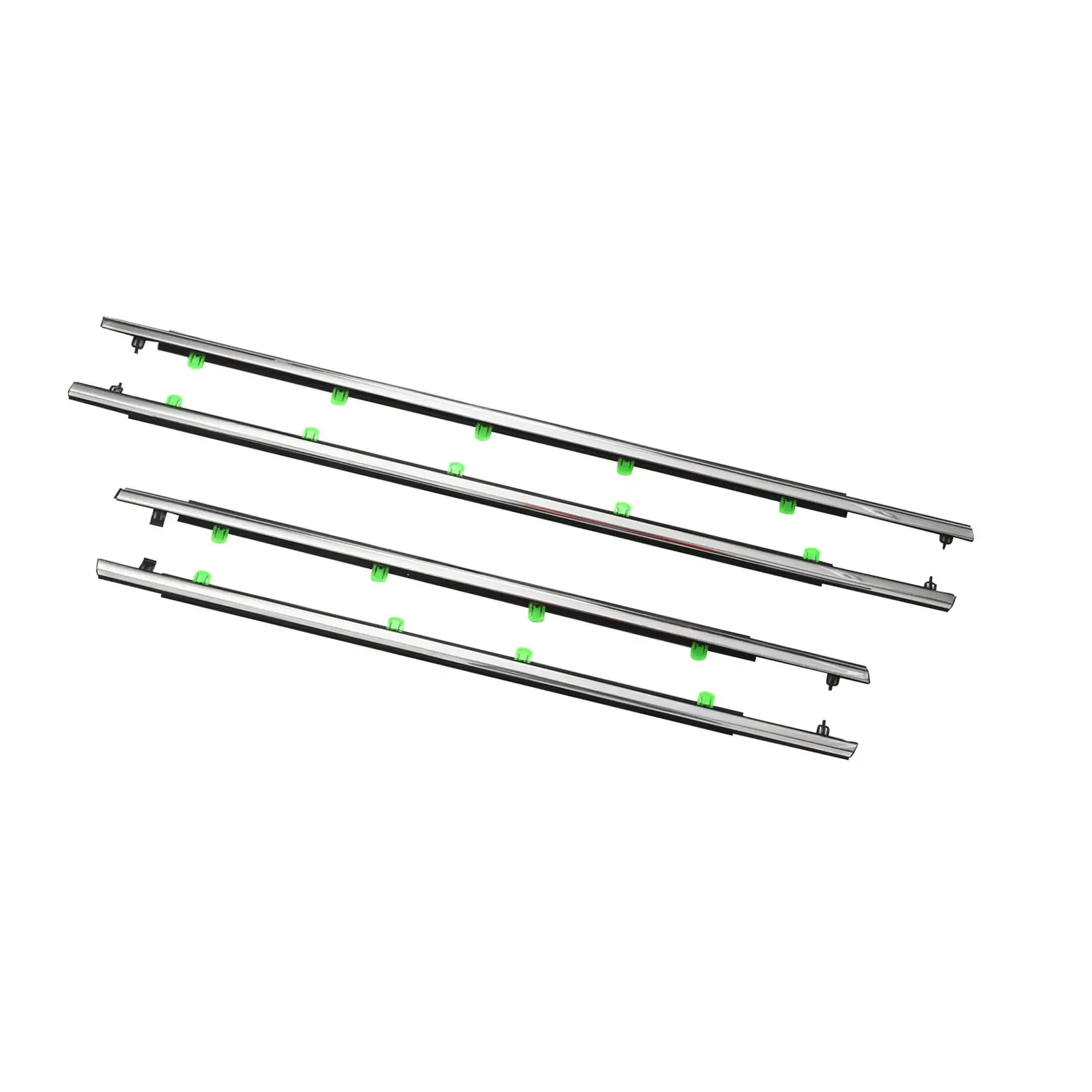 

4Pcs Windows Trim Replaces Easy to Install for Honda Cr-V 2007-2011