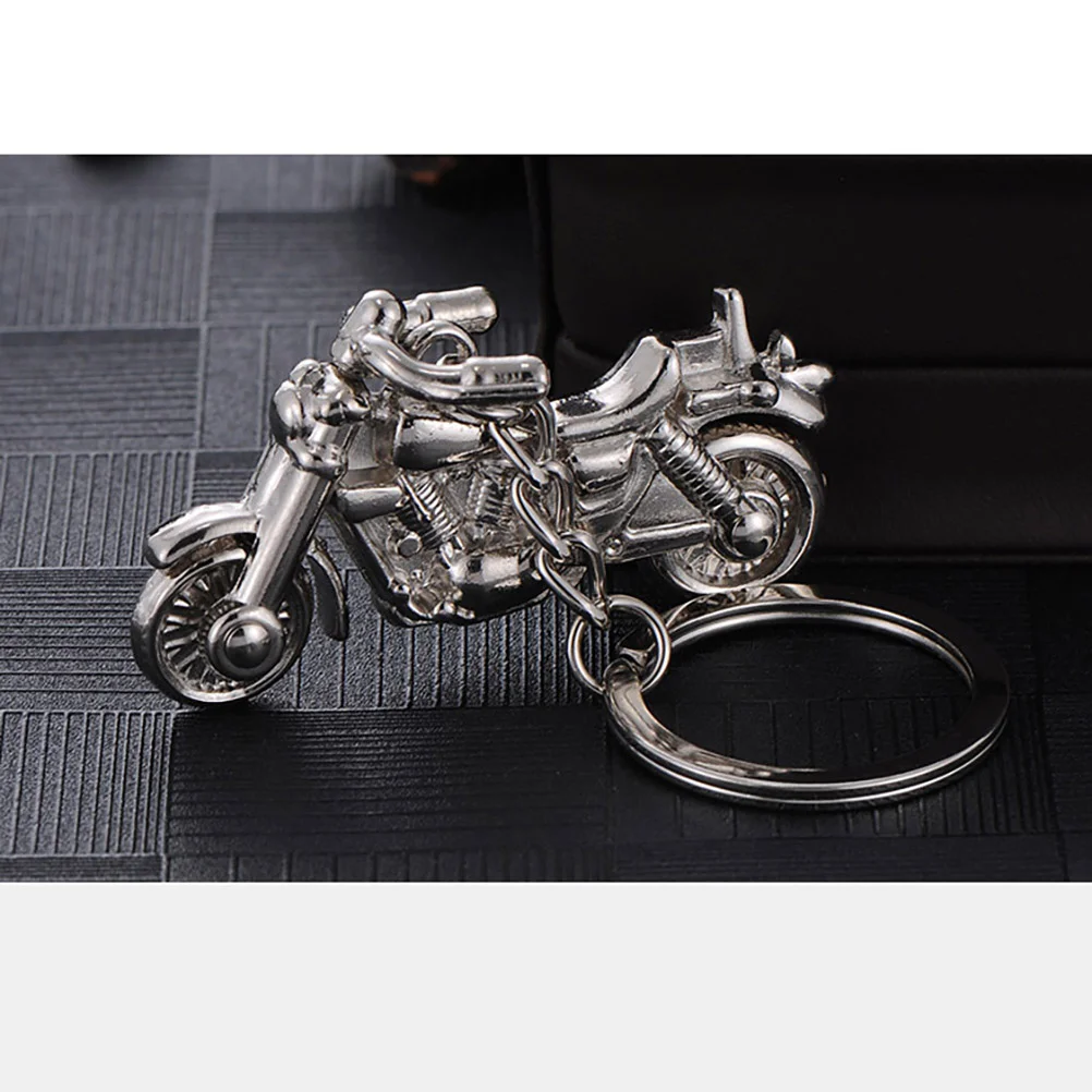 

Motorcycle Decoration Alloy Keychain 3D Motorbike Street Bike Key Ring )