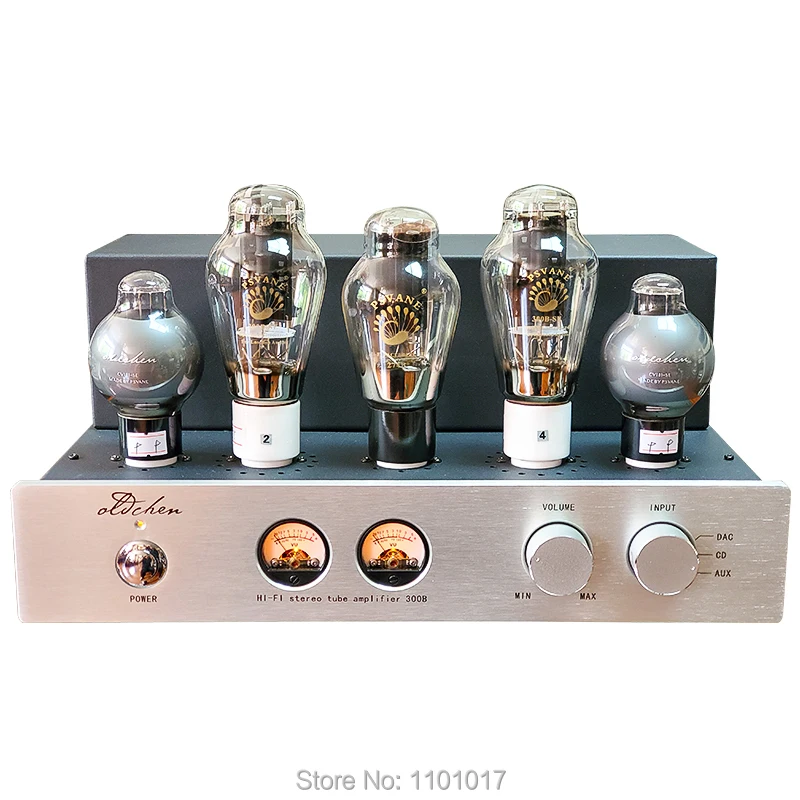 

Laochen 300B Tube Amplifier HIFI EXQUIS Single-ended Class A Handmade OldChen Sliver Amp Bleutooth 5.0