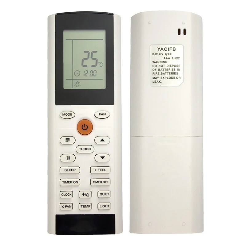 Пульт ДУ для кондиционера универсальный YACIFB Gree ELECTROLUX MSHV25D1S