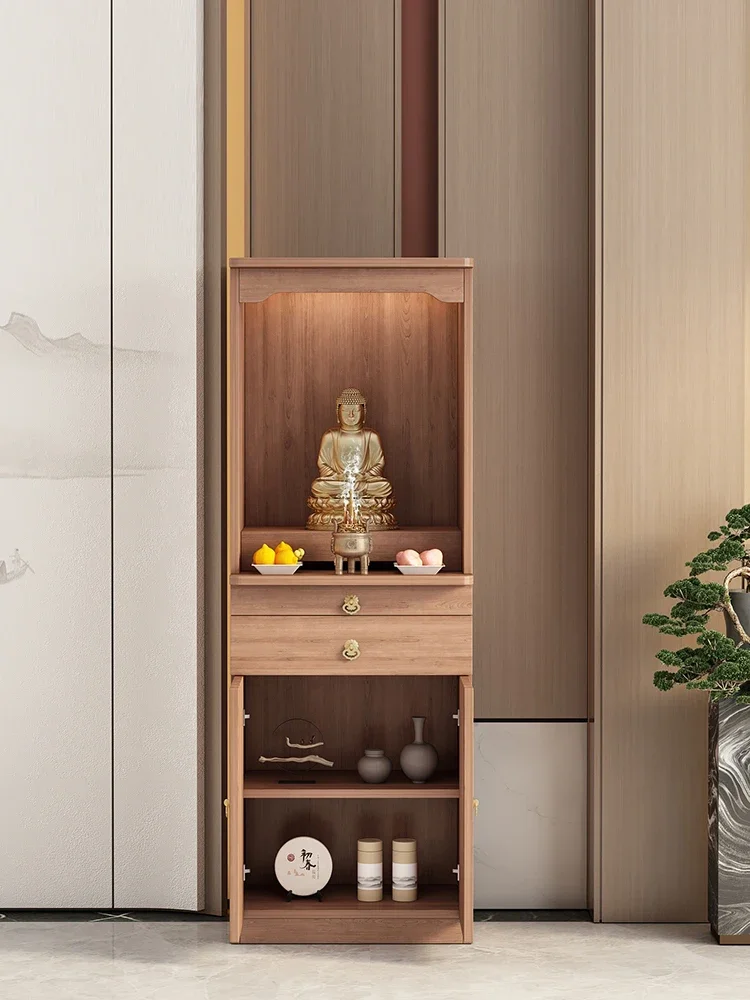 SGF новый китайский вертикальный шкаф Бог богатства Гуаньинь Гуан Гонг шентай