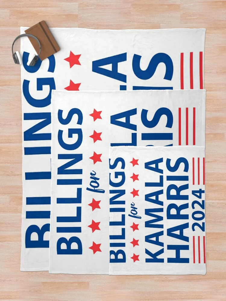 Одеяло Billings для KAMALA HARRIS for PRESIDENT 2024 самое мягкие одеяла диванов фланелевые