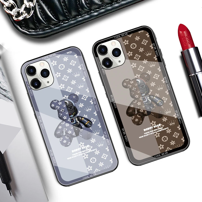 Стеклянный чехол для телефона Oppo Reno 2 Z 2Z 2F 4 4Z 5F 5Z 5 6 6Z 7 Ace Pro Plus Lite мультяшный жесткий