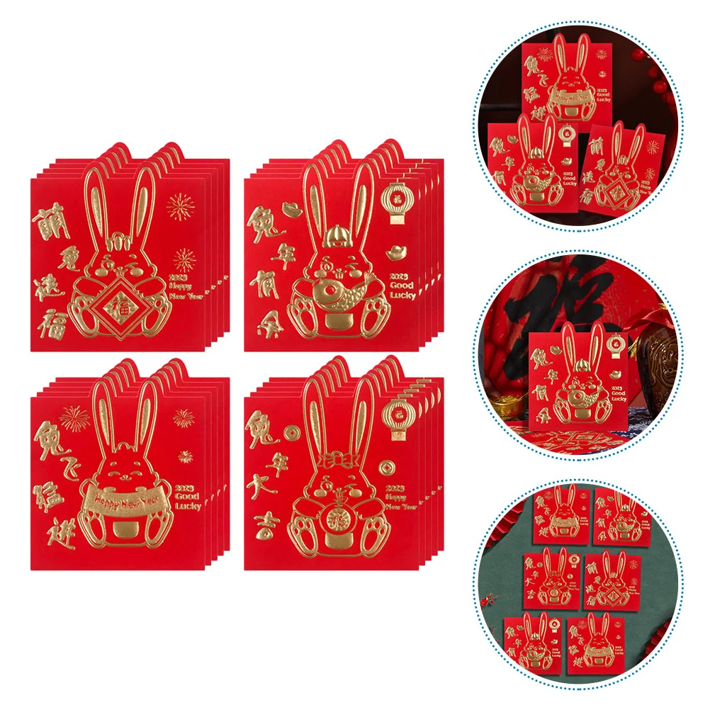 

Red Year Envelope Rabbit Money Packet Envelopes Festivalspring Chinese Zodiac Bao Hong Thegift New Packets Mailing Pockets