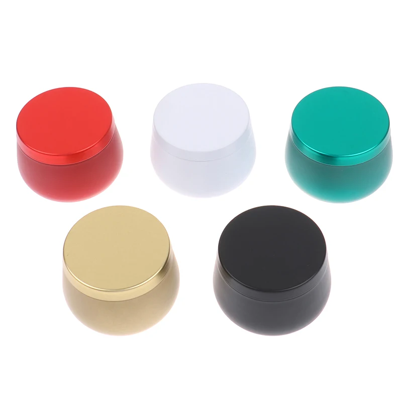 

Candle Metal Tins Jars Candle Container Box for DIY Candle Making Candy Box