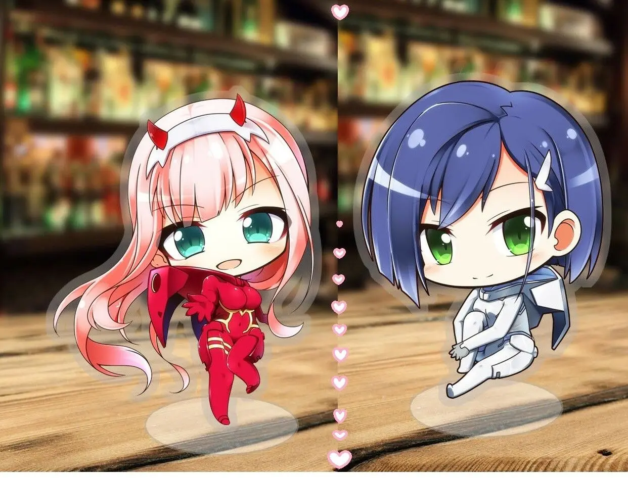 

Darling In The Franxx Zero Two Ichigo акриловая фигурка подставка украшение для рабочего стола