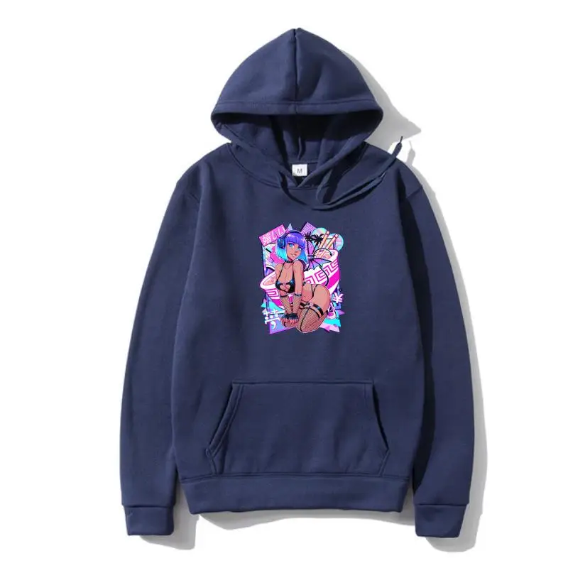 

fashion Women's Pullover Vaporwave Anime Girl Awesome Girl's Autumn Outerwear Harajuku cool Hoody Outerwear