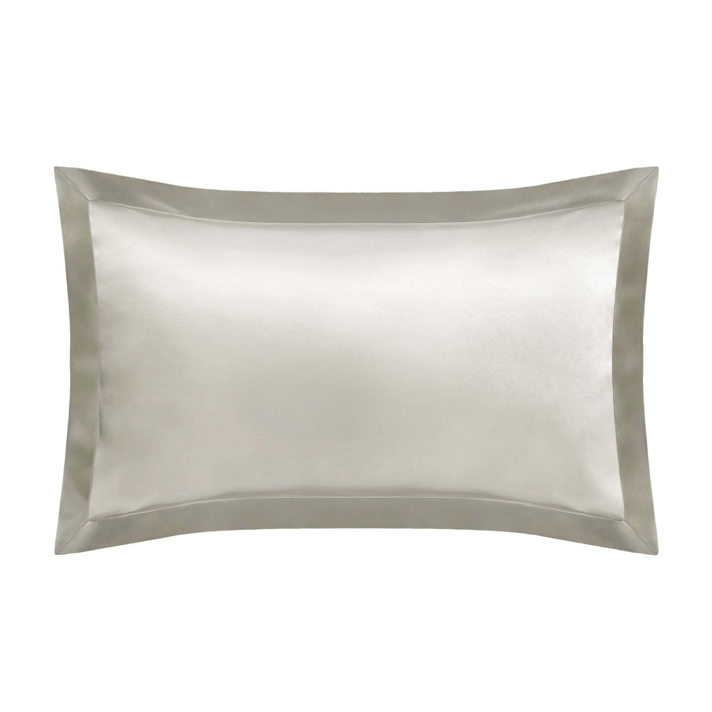 

LILYSILK 100% Mulberry Silk Oxford Pillowcase Contrast Color Edge Home Textile Pillow Cover for Better Sleep and Hair Care