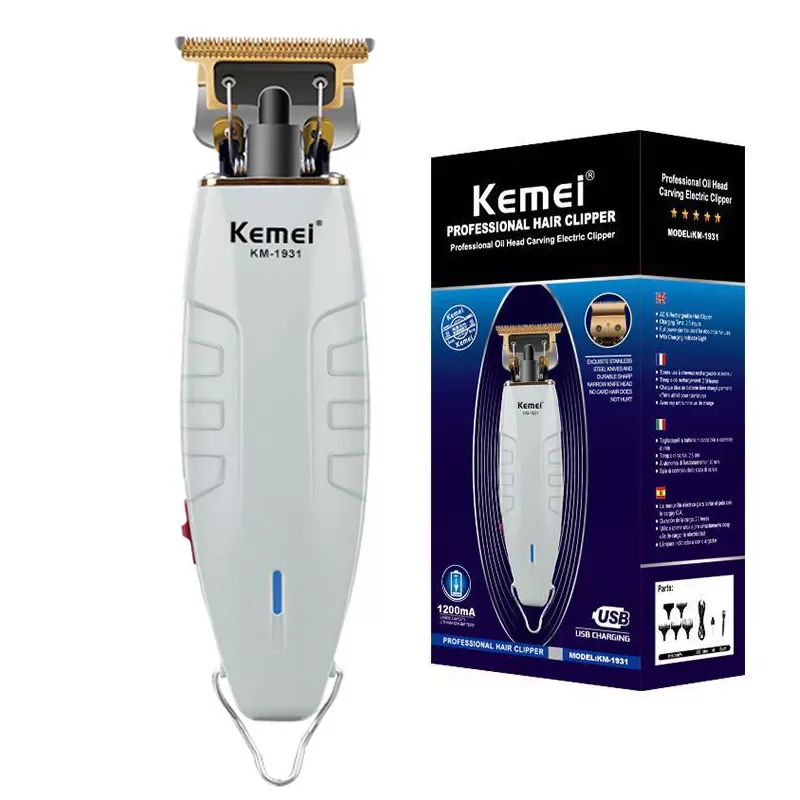 

Professional barber shop cordless hair trimmer for men hair clipper electric beard hair cutting machine can be zero blade