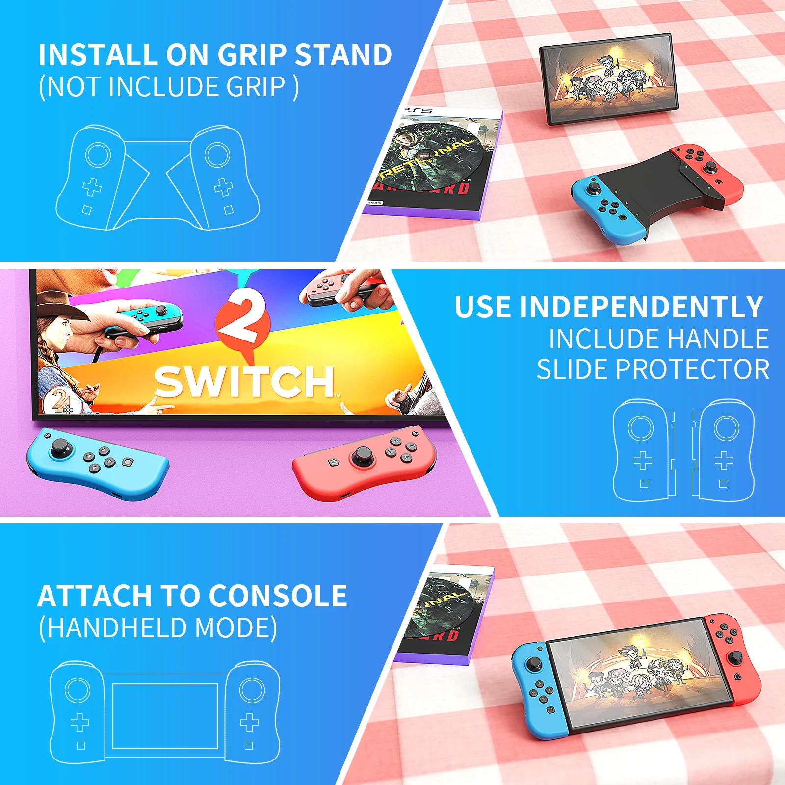 Лидер продаж беспроводной контроллер Joypad conSwitch левый и правый Bluetooth геймпад для