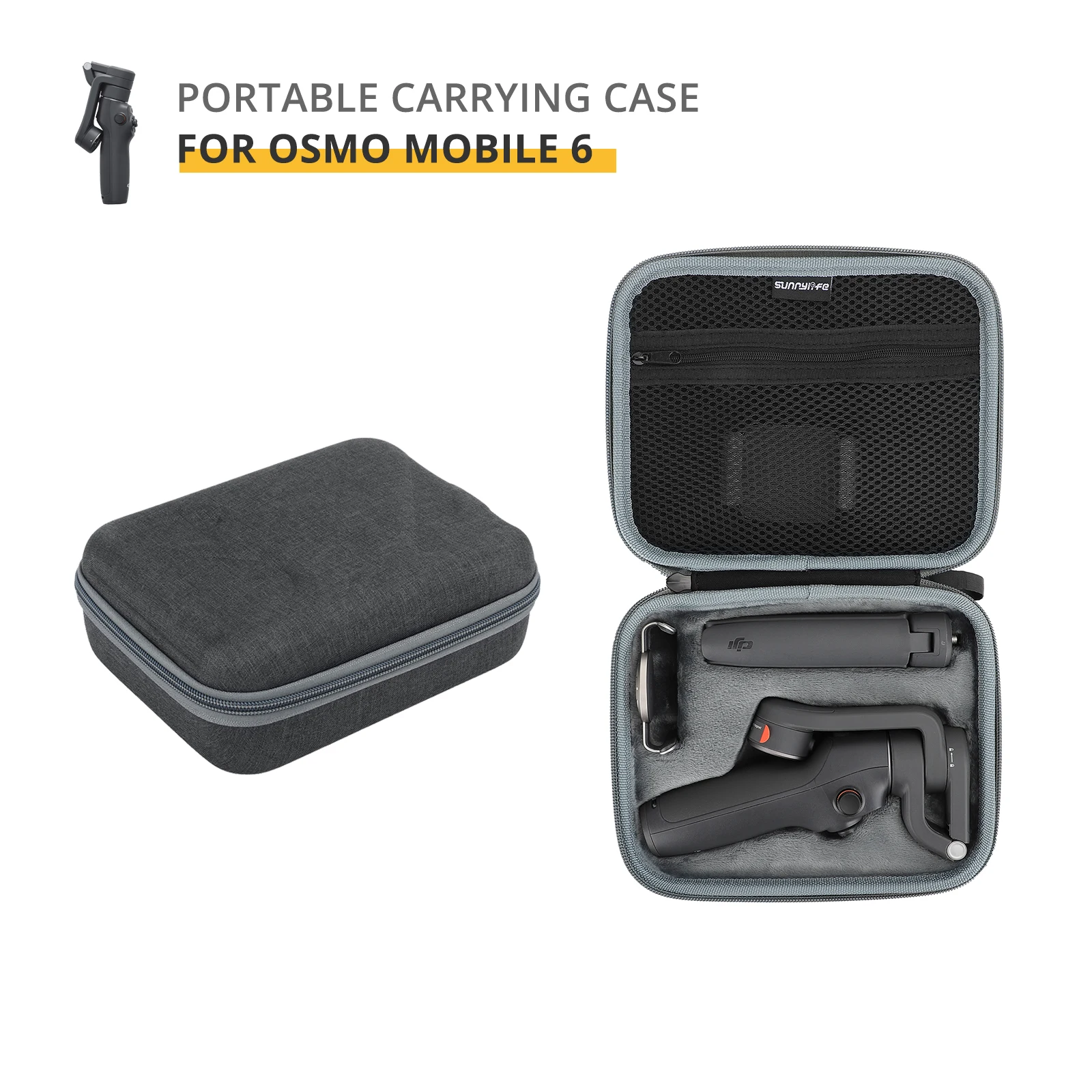 

Storage Bag For DJI OSMO Mobile 6 Simple Portable Handle Strap Durable Carrying Case Handheld Gimbal Bag For DJI OM6 Accessories