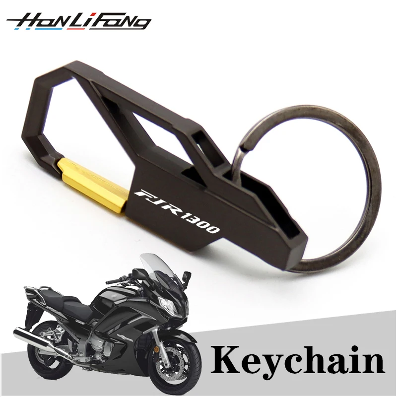 

Motorcycle Keychain For YAMAHA FJR 1300 FJR1300 Custom Key Ring Lettering Keyring Moto Key Chain Accessories Metal Keychain