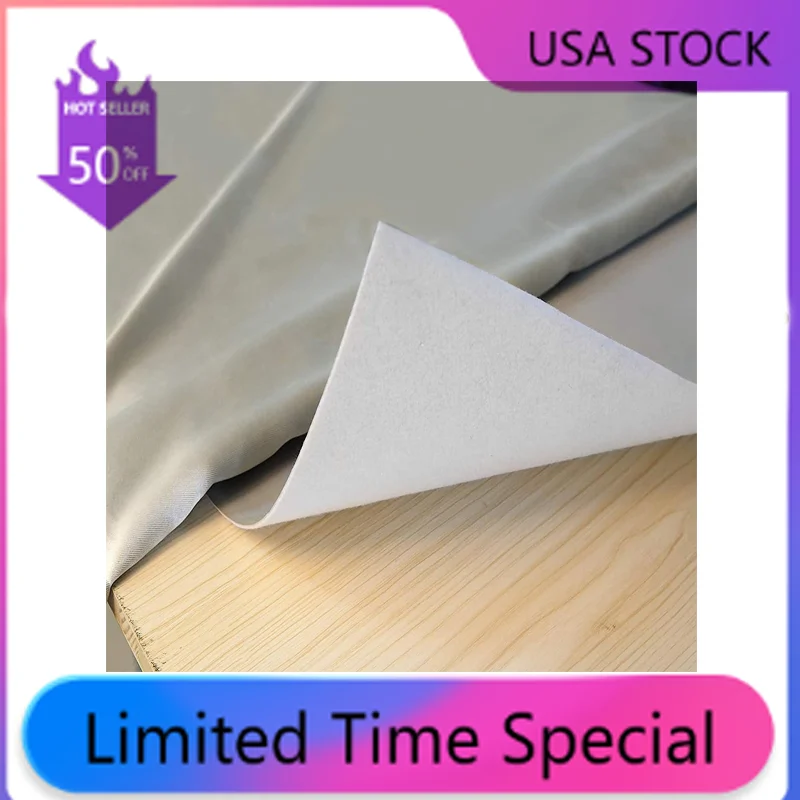 

Home/Kitchen Nuvantee Revolutionary Table Pad, Waterproof, 52 X 108in, Flannel Backing, Lies Flat, Gray