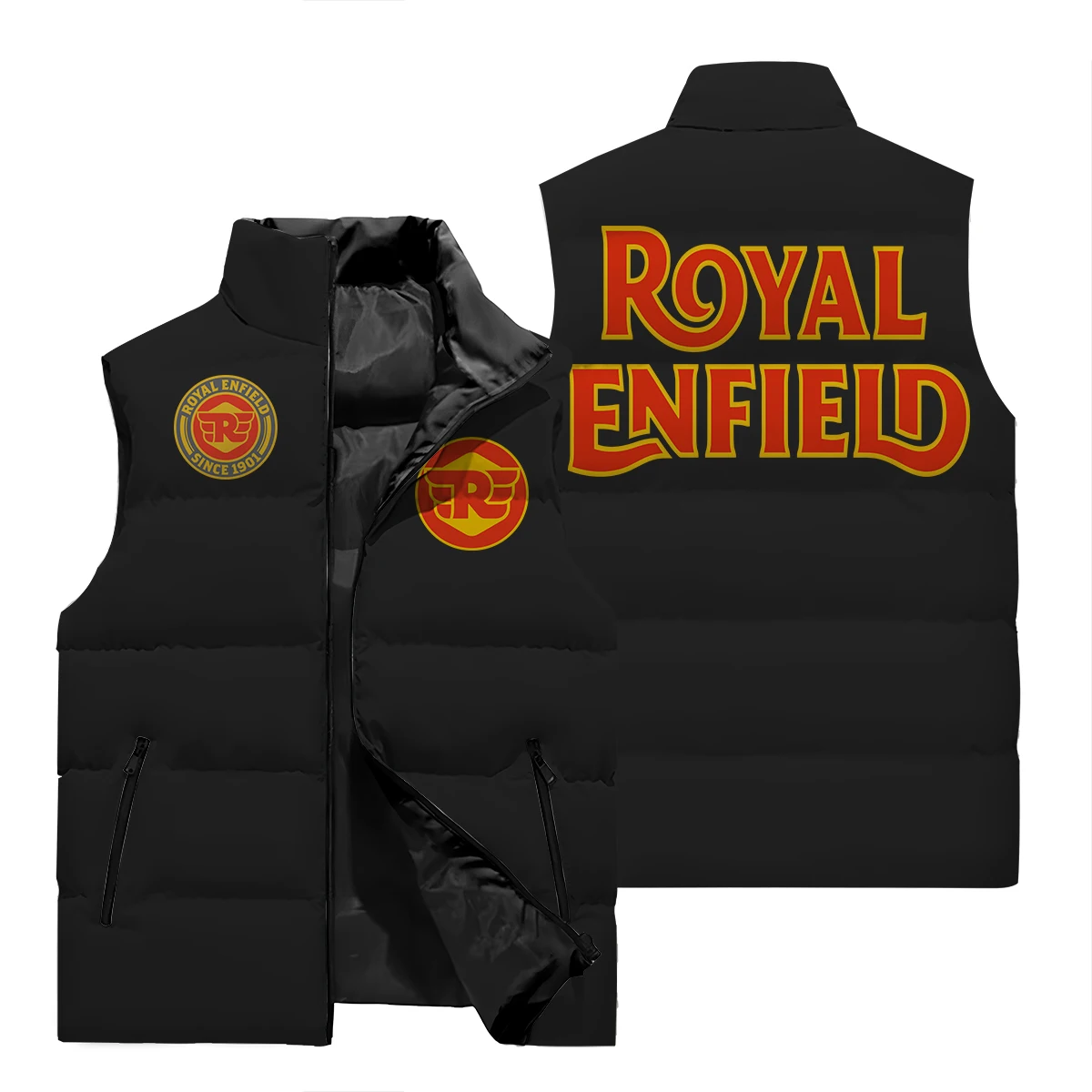 3D пуховик мужское зимнее пальто без рукавов элитный дизайн удобный мужской