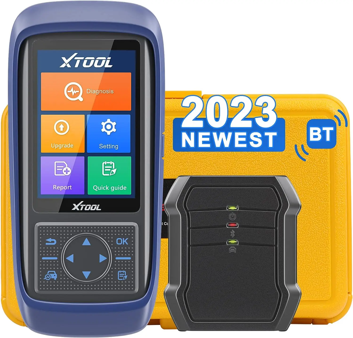 

Scanner A30 PRO Diagnostic Tool 2023 Newest, OE-Full Systems Diagnosis, 15+ Services, Key Programming, ABS Bleed, Injector Codin