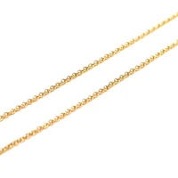 cross chainsgold color plated brass1mm cross link chainsnecklace bracelet chainsjewelry necklace making1meter