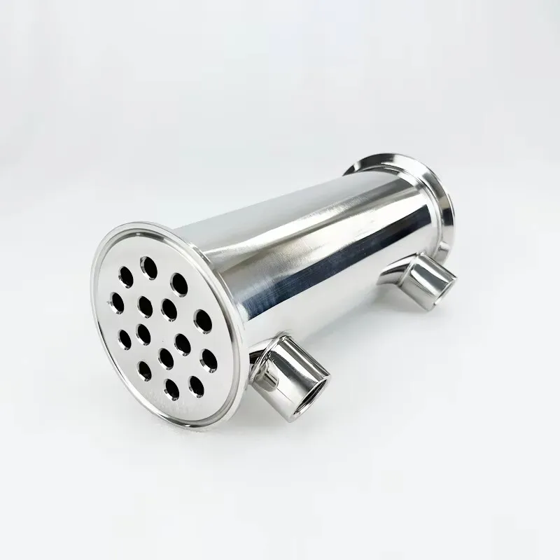 3 дюйма наружный диаметр 91 мм санитарный дефлегматор/конденсатор с внутренней