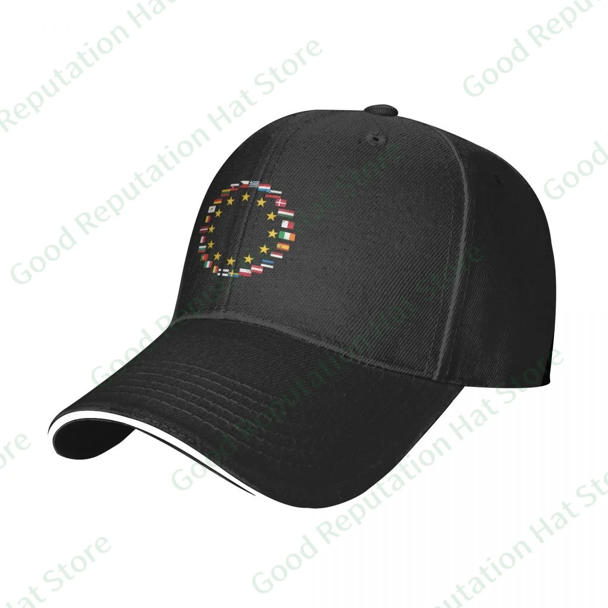 

Unisex Hat Adjustable Eu European Europe Unlon Baseball Cap Women Men Sun Protection Dad Hat Men Women Hip Hop Outdoor Women Men