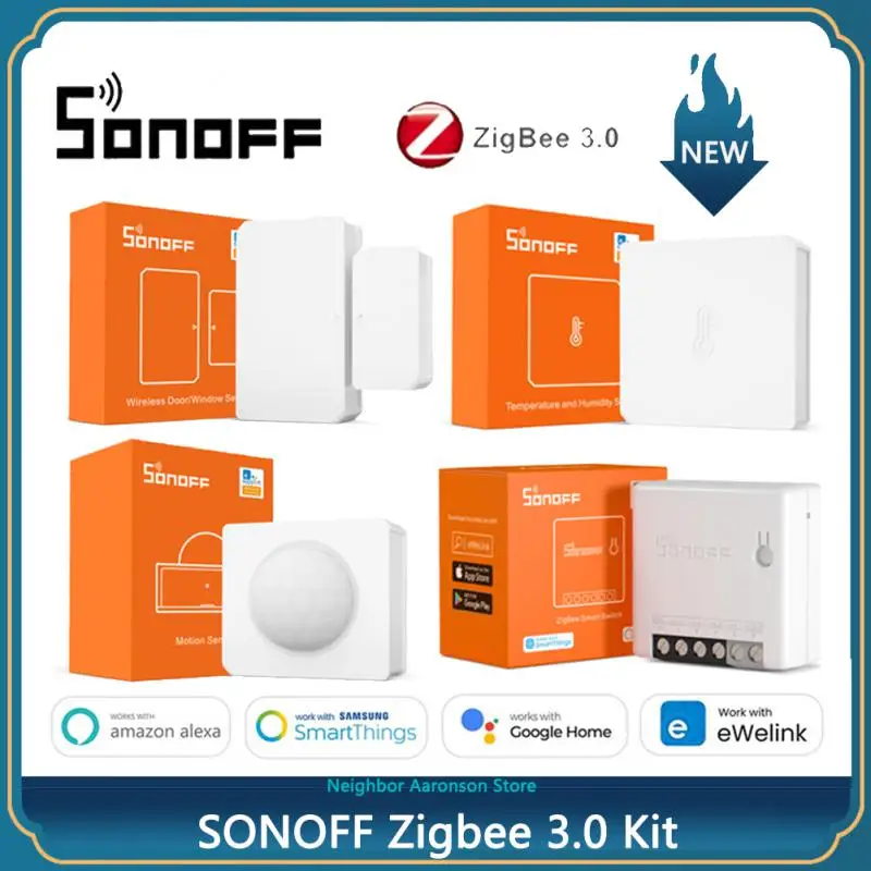 SONOFF Zigbee 3 0 mini ZBMINI DIY умный переключатель/беспроводной переключатель/температура