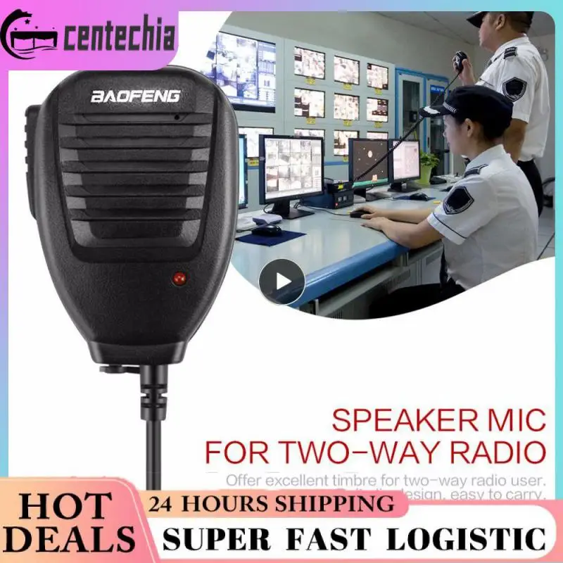 

2021 New Speaker Microphone For Baofeng 888S 5R UV82 8D 5RE 5RA Speaker Mic Headset Two Way Radio Walkie Talkie Handheld Mic