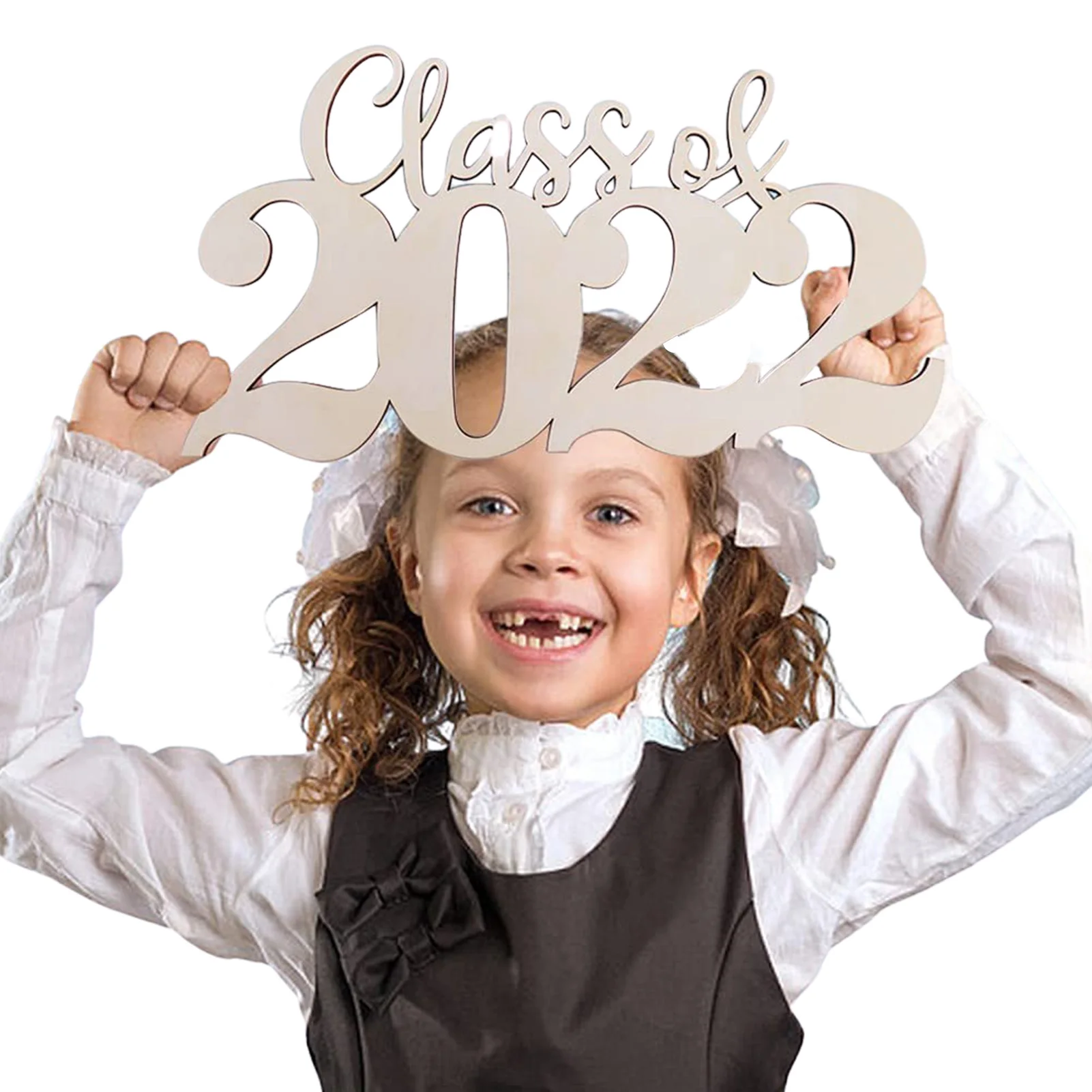 

Class Of 2022 Wood Sign Decoration 2022 Graduation Decorations Photo Props Graduation Cutout Decorations Graduation Props 2022