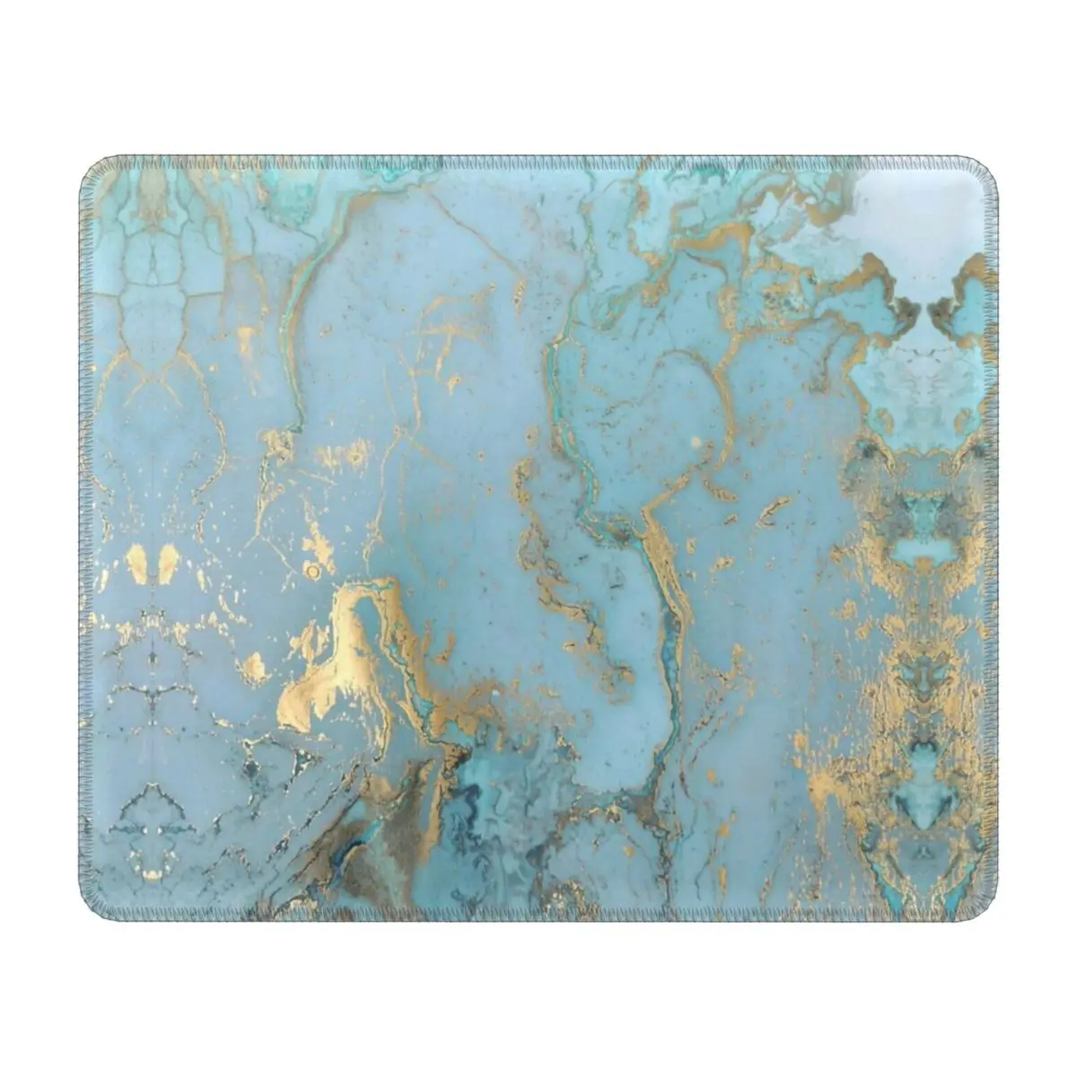 

Marble Design Abstract Pattern Gamer Mouse Mat Rubber Base Lockedge Mousepad Office Desktop Modern Geometric Graphic Mouse Pad