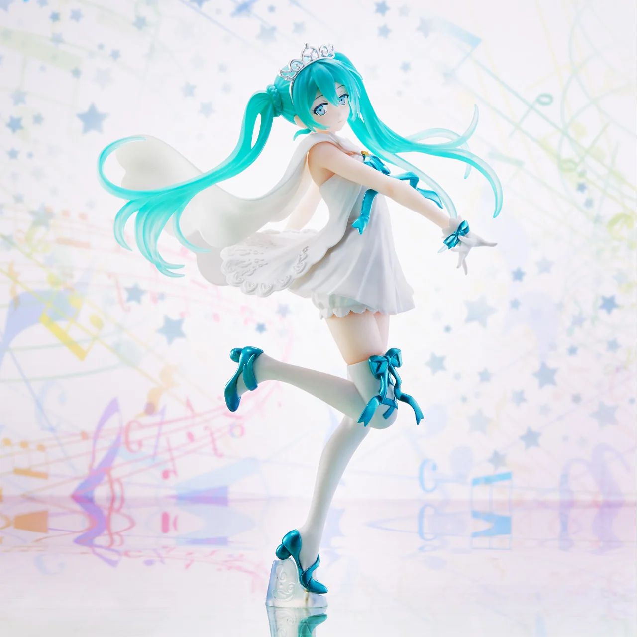 

Pre Sale Hatsune Miku Anime Figure Models Piapro 15Th Anniversary Hatsune Miku Action Toy Figures Periphery Collection Ornaments