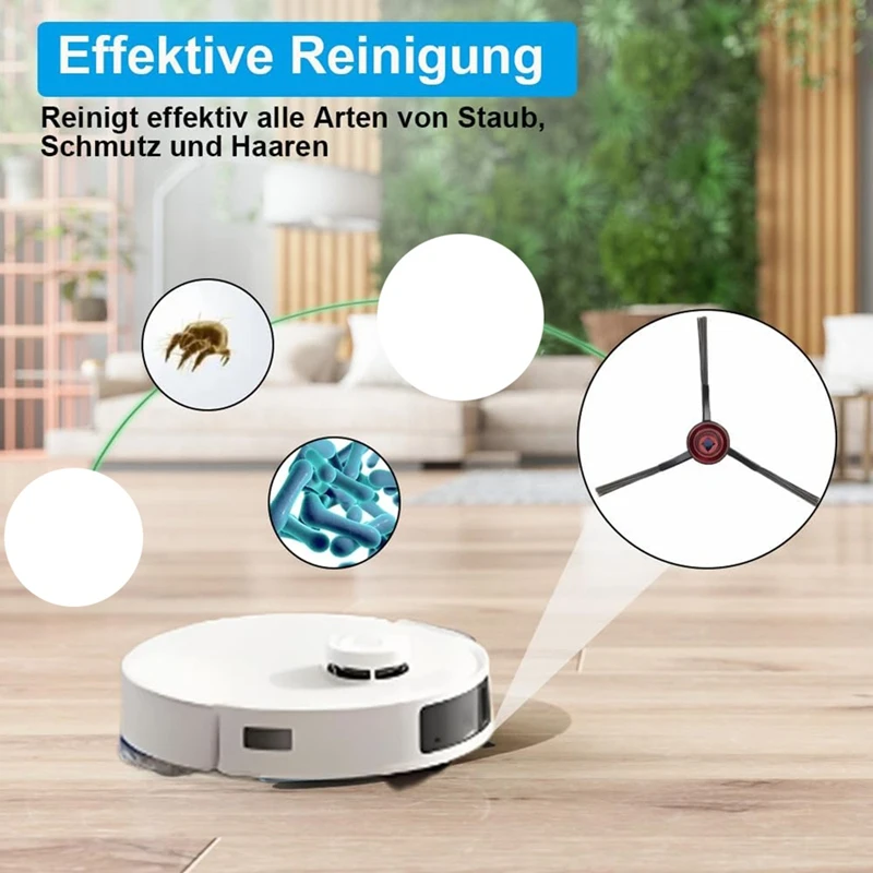 10 шт. боковые щетки для робота-пылесоса Ecovacs Deebot T30 Pro Omni/ T30pro