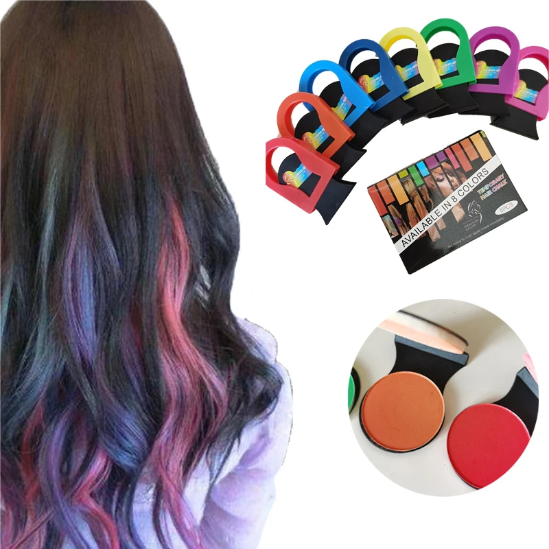 S Hair Color Chalk Powder Temporary Hair Spray Diy Women Pastels Salon Portable Beauty Dye Colorful Hair Styling Paint