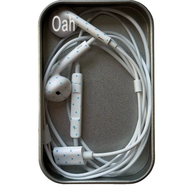 Проводные наушники Oah Polka Dot из ABS-пластика с разъемами Type-CLightning, динамические Hi-Fi наушники, цифровые аудио-наушники, подарки (art.: 3920db386233b) - 3920db386233b