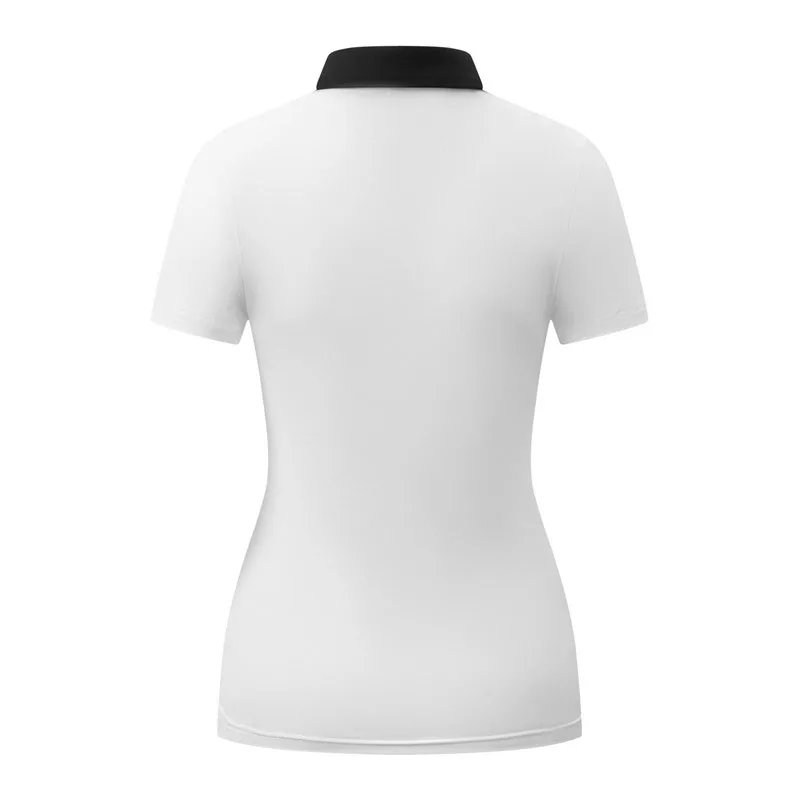2023 Golf Women's Short Sleeve T-shirt Slim Fit Short Sleeve Polo Top Sports Quick Dry Breathable Jersey