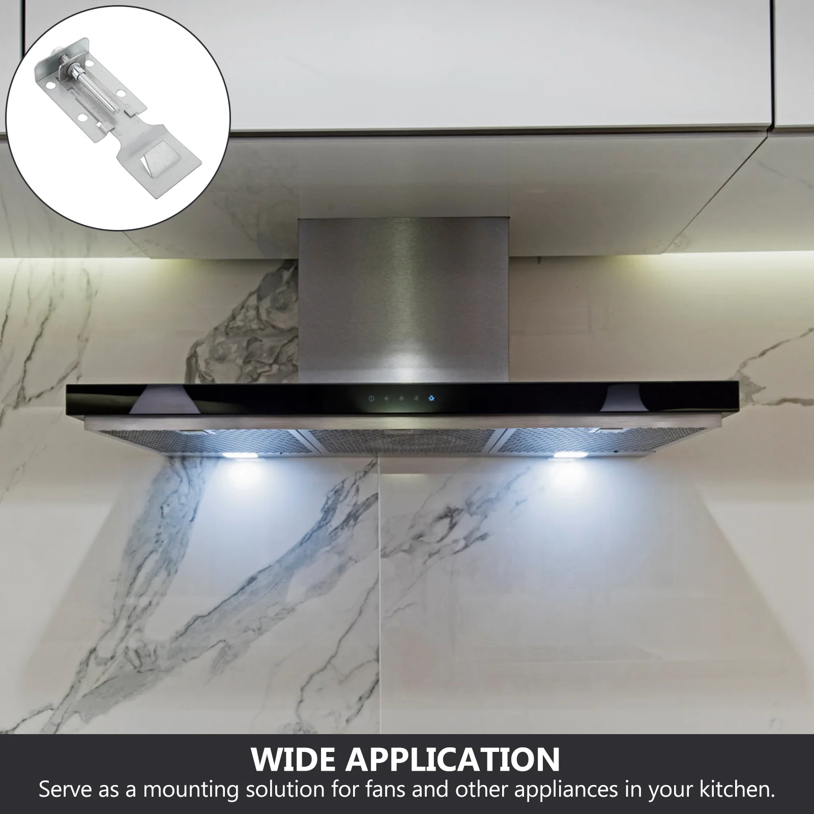 Кронштейн вытяжки Вентилятор Подвесная пластина Масло Дымовая вытяжная машина