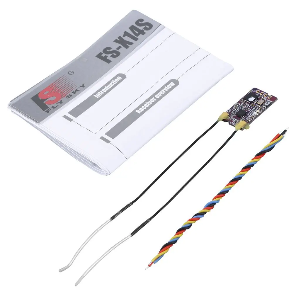 

Transmitter FS-X14S 2.4G 14CH AFHDS 2A RC Receiver Support PPM S.BUS Output For NV14 I6X I6S I6 I4 Transmitter