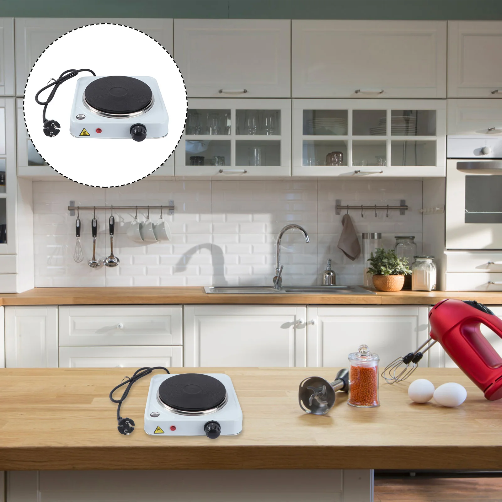 

Portable Burner Portable Electric Stove Household Portable Camping Stove Single Burner Tabletop Burner