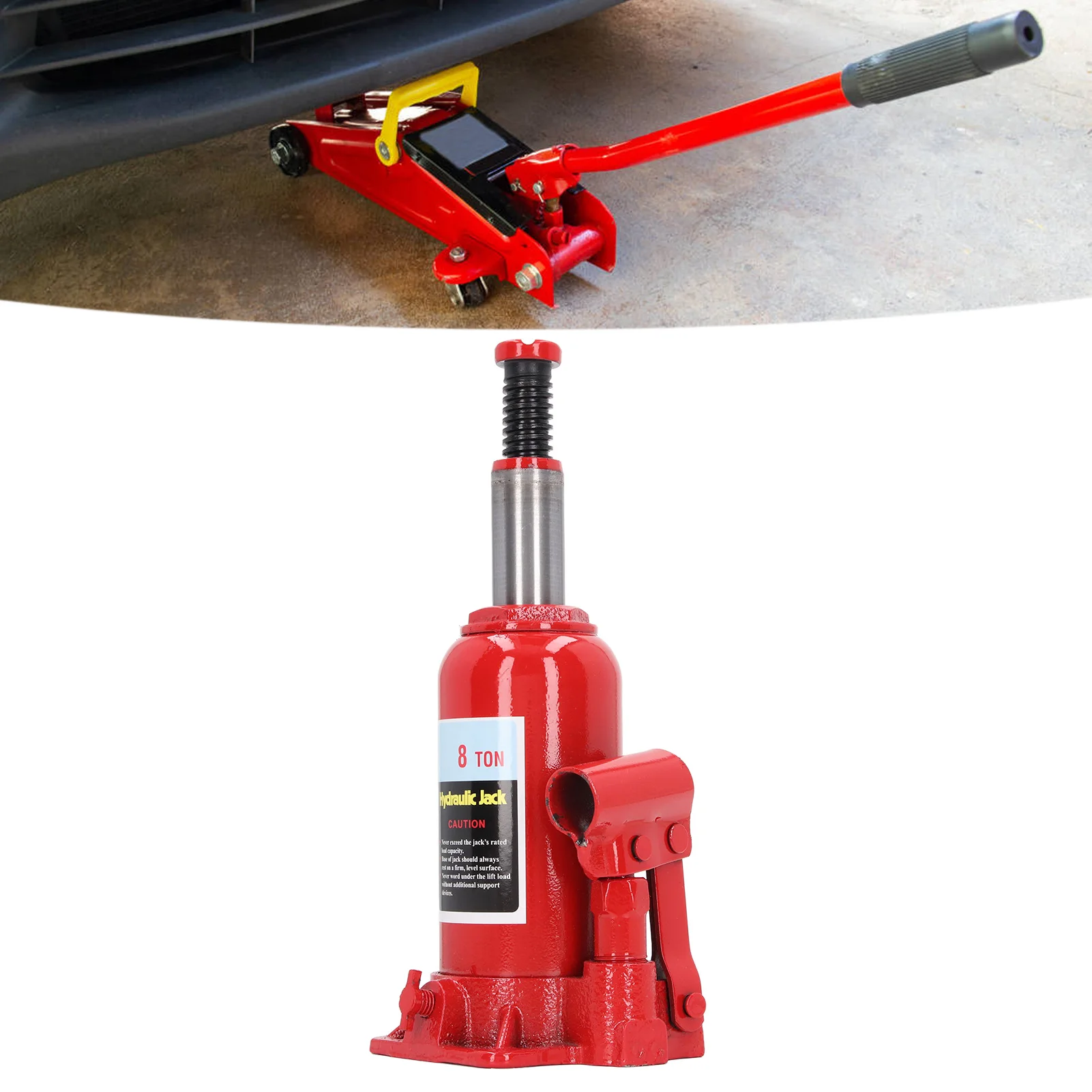 Гидравлический бутылочный домкрат 8Т ремонт автомобиля Лифт гидравлический