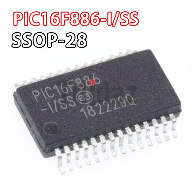 1 шт. Φ/SS PIC16F886 PIC16F886-I/SS SSOP-28/SS PIC16F870-I/SS SSOP