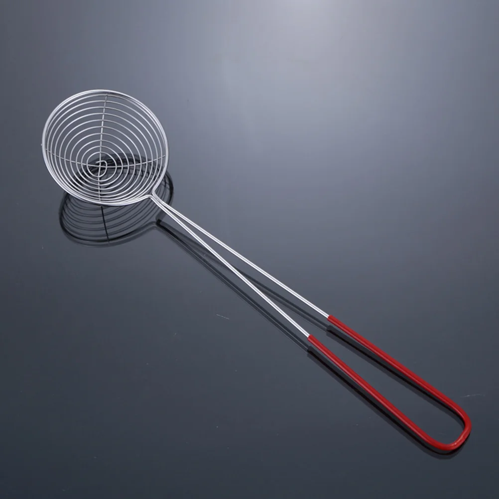 

Skimmer Strainer Cooking Spoon Stainless Steel Ladlewire Colander Ladles Spoons Frying Spider Fine Handlecanning Fry Mesh Pot
