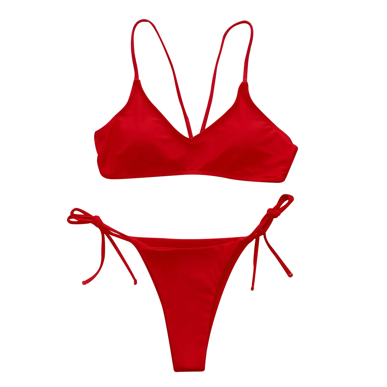 

Push-Up Out Solid Swimsuit Bikini Beachwear Swimwear Pad Sexy Women Set Hollow Swimwears Tankinis Set Swimwears Mini bikini