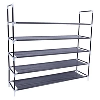 us stock 5 layer shoe rack 100cm super wide extra large combined simple shoe holder local delivery