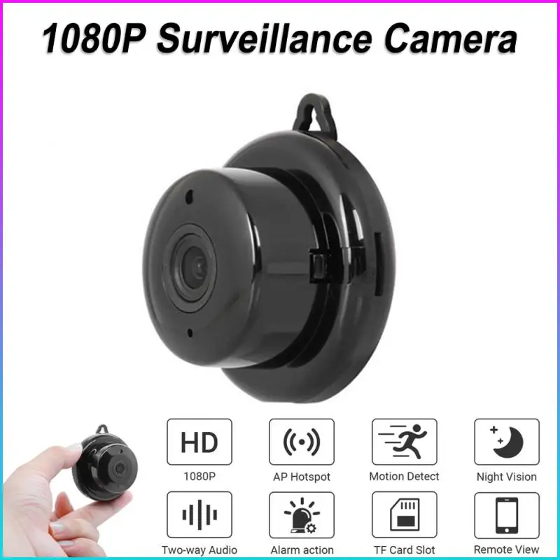 

V380 Mini Wifi IP Camera 1080P Wireless Indoor Camera Nightvision Two Way Audio Motion Detection Baby Monitor Security Camera