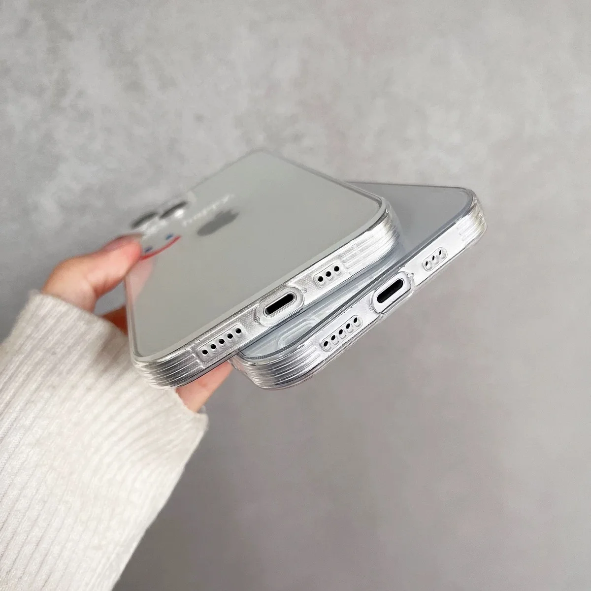 Мультяшный полноэкранный прозрачный чехол с изображением собаки для Samsung A73 A72 A71