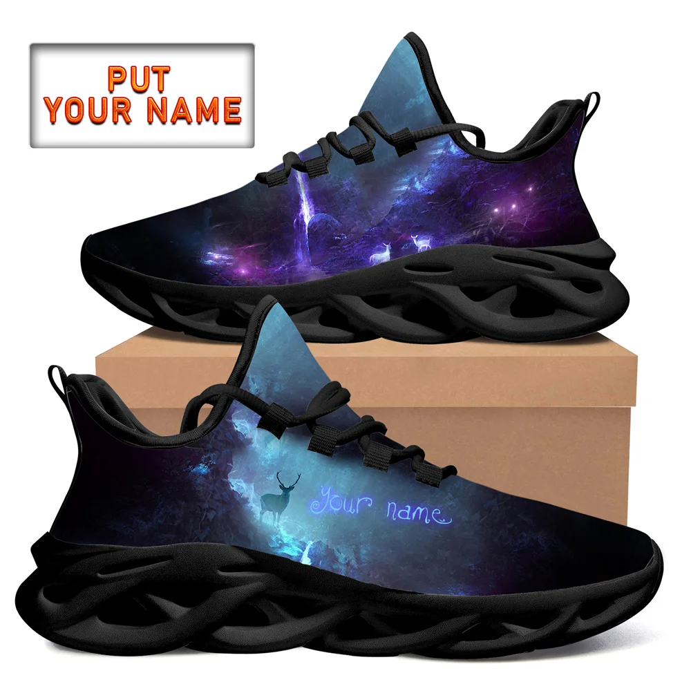 

Obscure PrintRunning Shoes Men Non-slip Sports Male Shoes Professional Athletic Training Cushioning Outdoor Light Sneakers