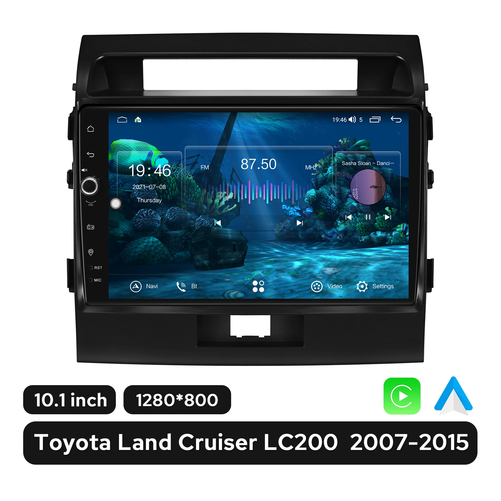 JOYING Android Car Radio Stereo GPS Navigation For Toyota La