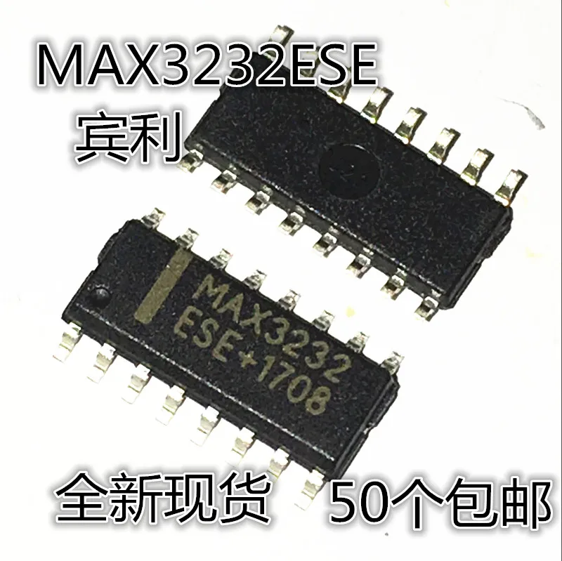 

30pcs original new MAX3232 MAX3232ESE MAX3232CSE SOP16 RS-232 Transceiver