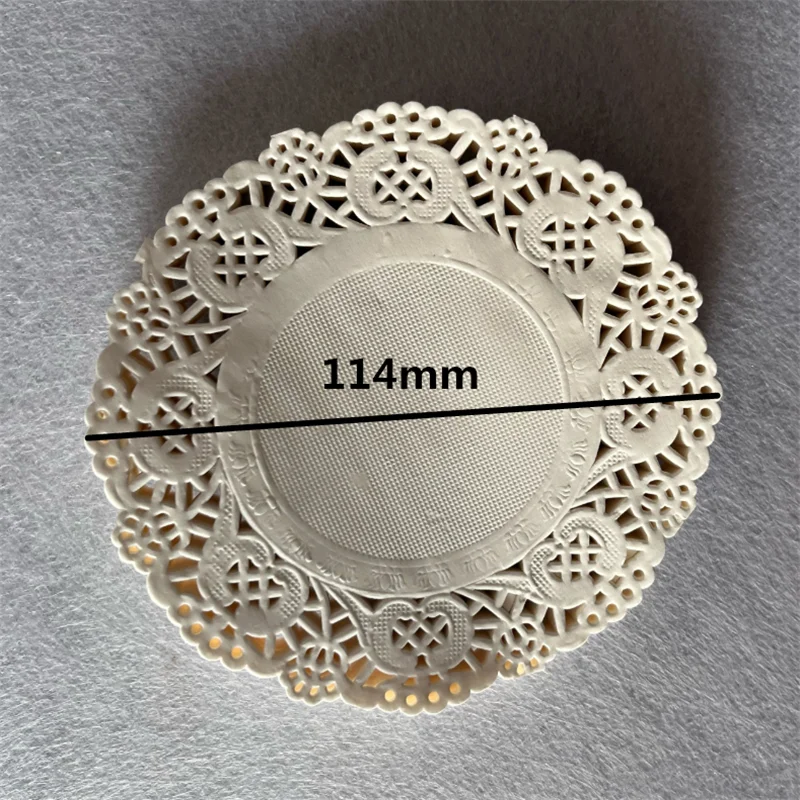

3,5 дюймов 4,5 дюймов 5,5 дюймов 6,5 дюймов круглые розовые белые бумажные кружевные салфетки для торта салфетки вечерние подарочные украшения бумажные салфетки