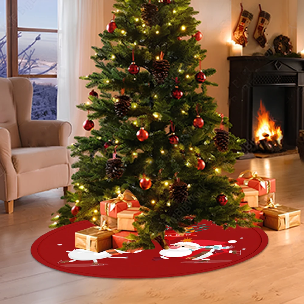 Многоразовые рождественские украшения 2024 водонепроницаемая основа для декора